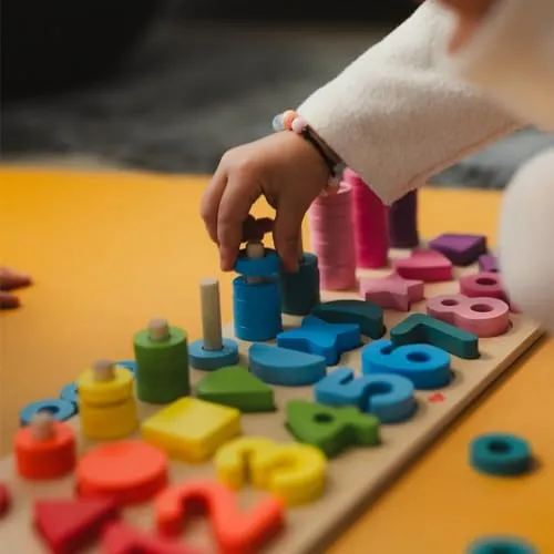 Dal Negro 1 2 3 Color gioco educativo legno numeri colori
