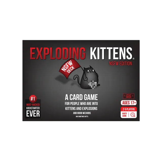 Exploding Kittens NSFW Edition gioco carte edizione italiana 17+