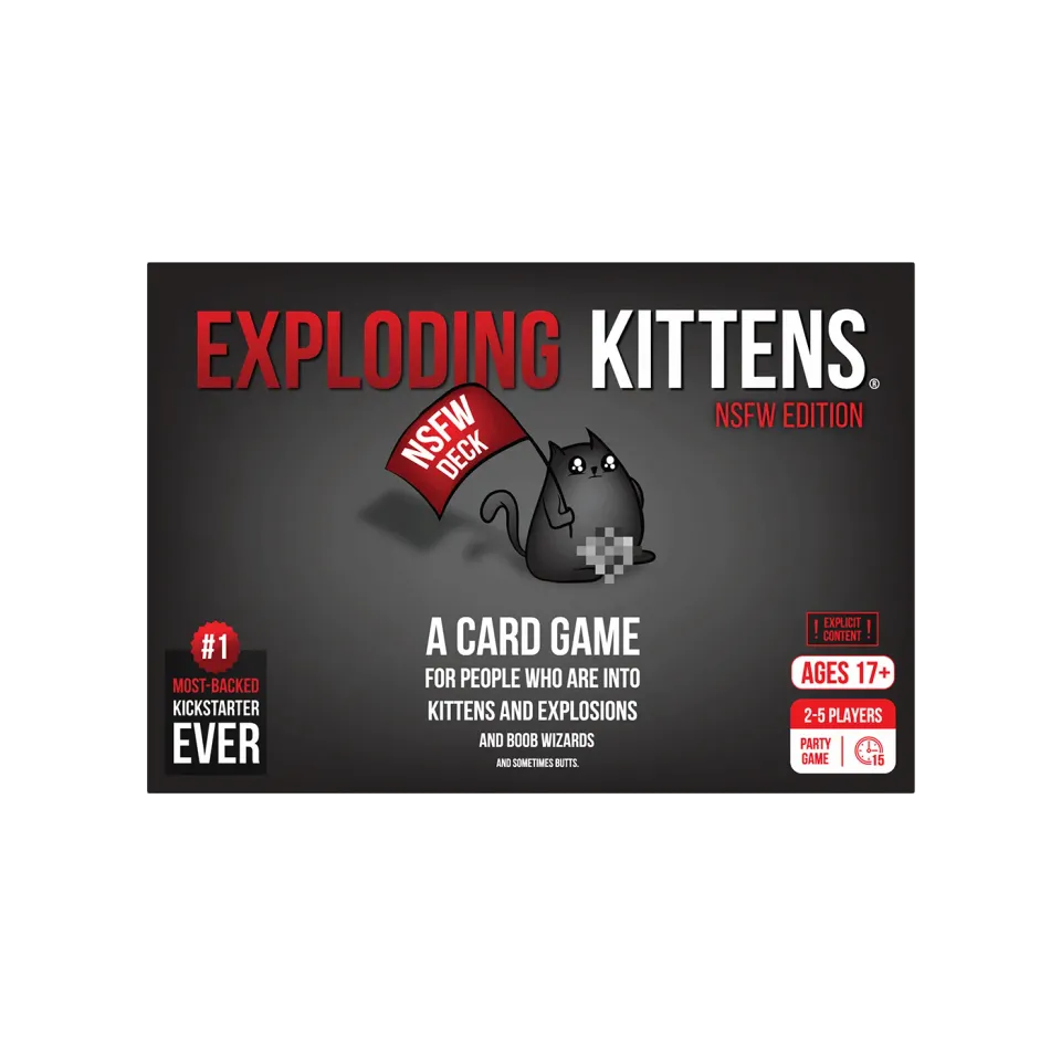 Exploding Kittens NSFW Edition gioco carte edizione italiana 17+