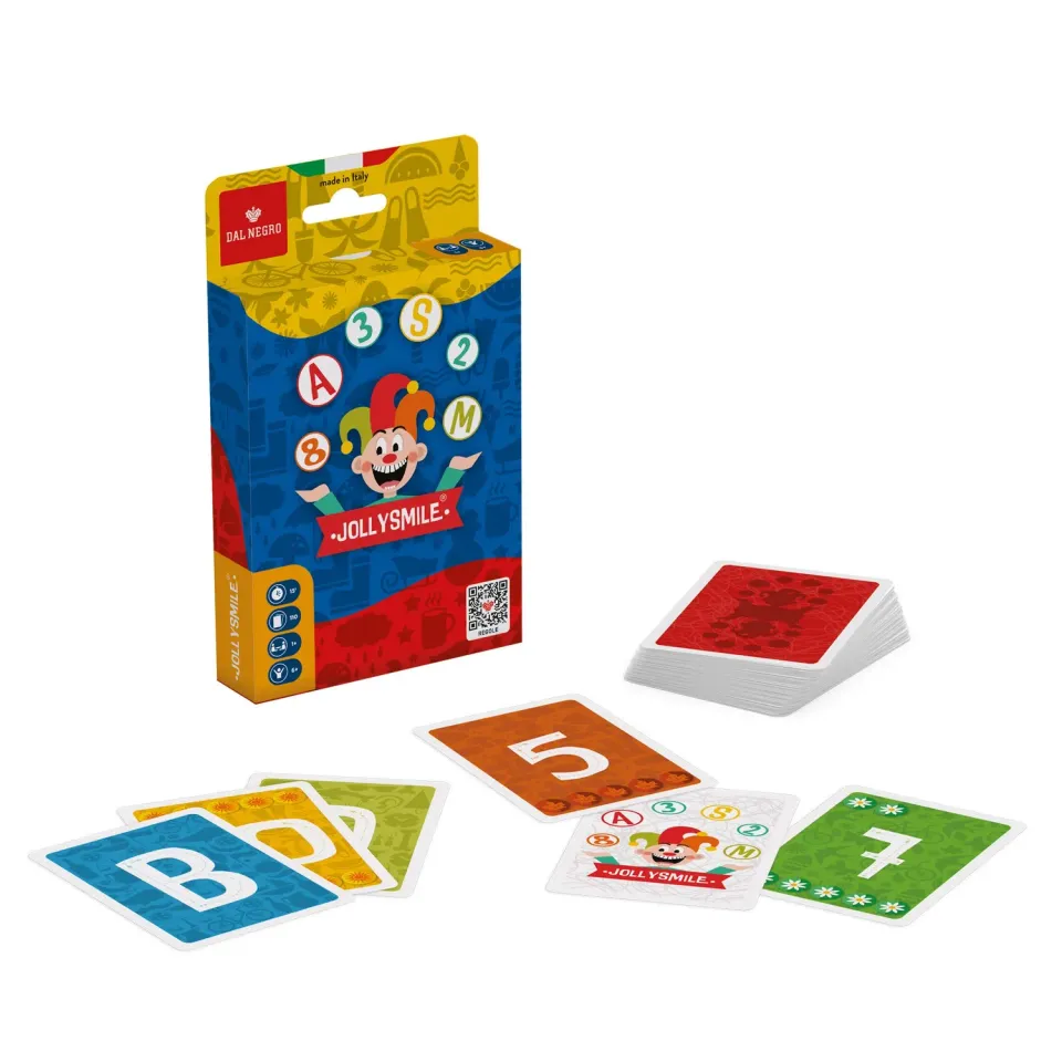 Dal Negro Jolly Smile gioco carte 110 carte bambini