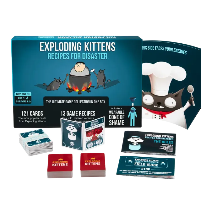 Exploding Kittens Recipes for Disaster gioco carte edizione inglese