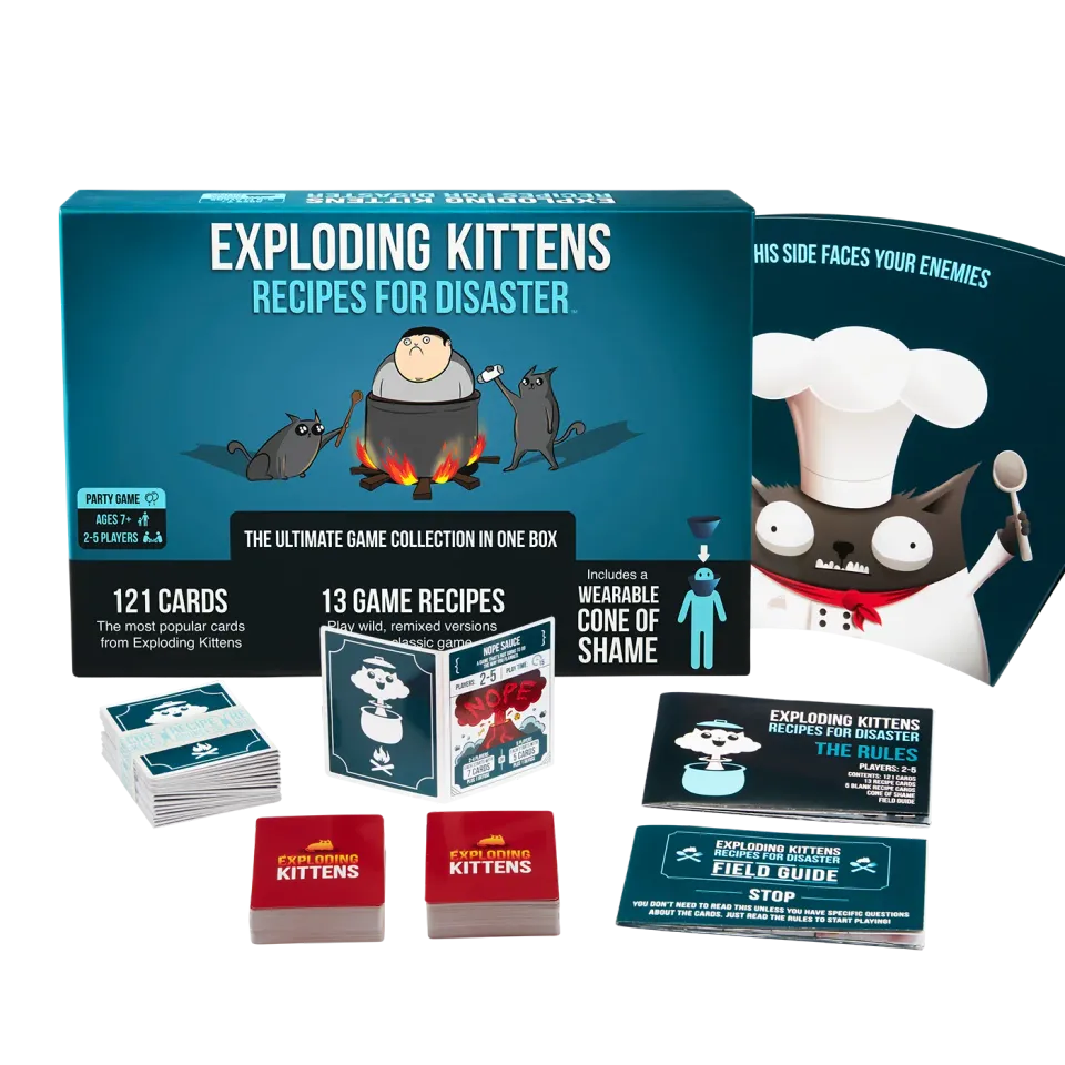 Exploding Kittens Recipes for Disaster gioco carte edizione inglese
