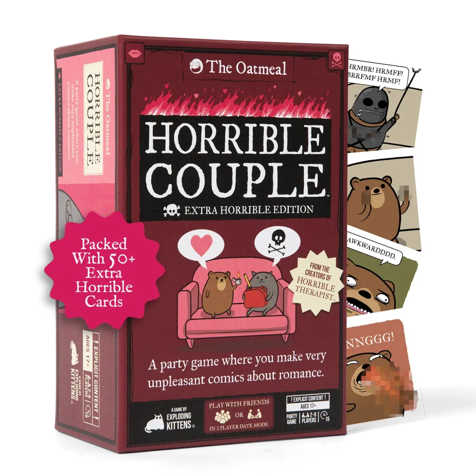 Exploding Kittens Horrible Couple Extra Horrible gioco coppie