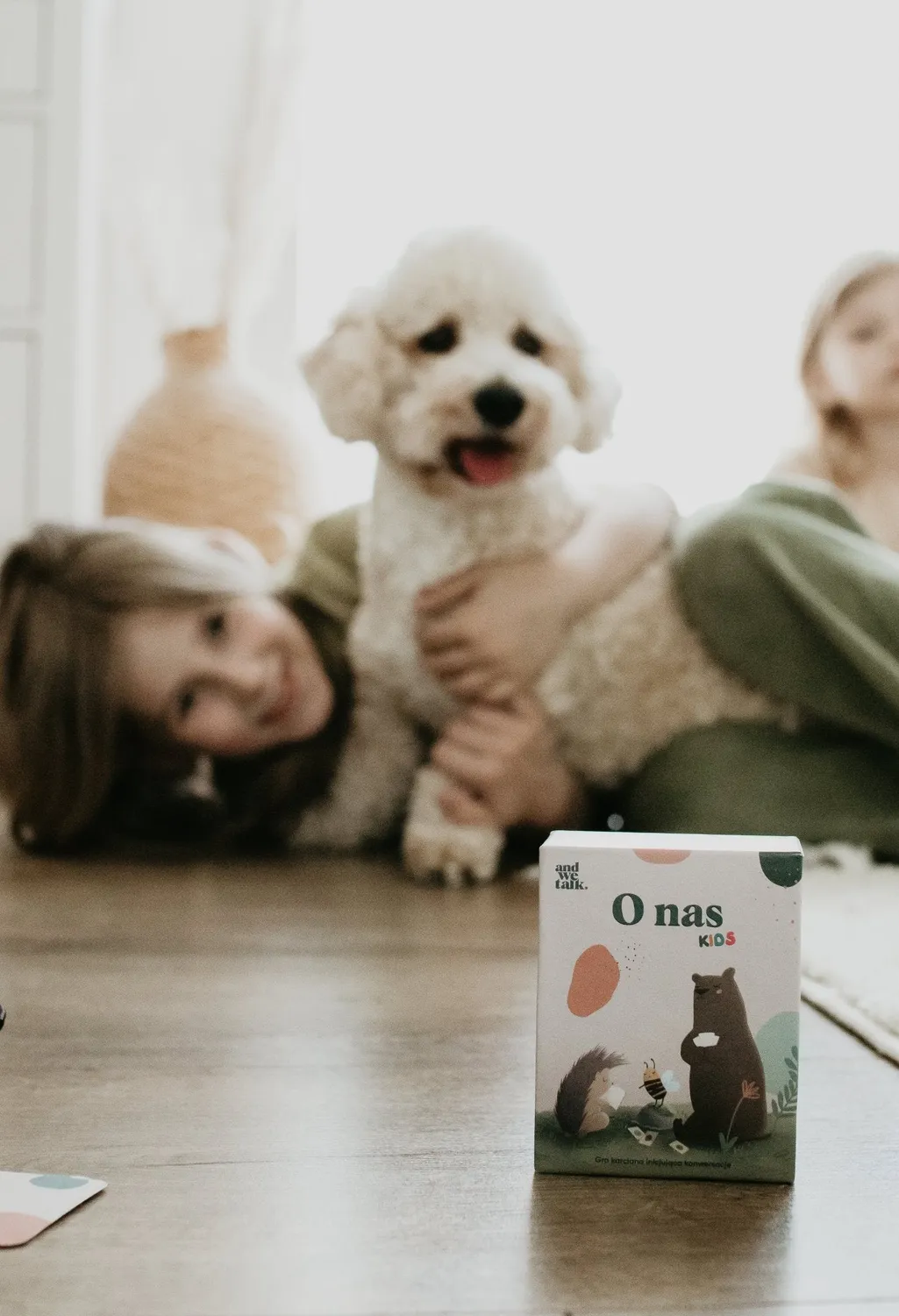 körvonal O nas Kids gioco di carte in polacco bambini