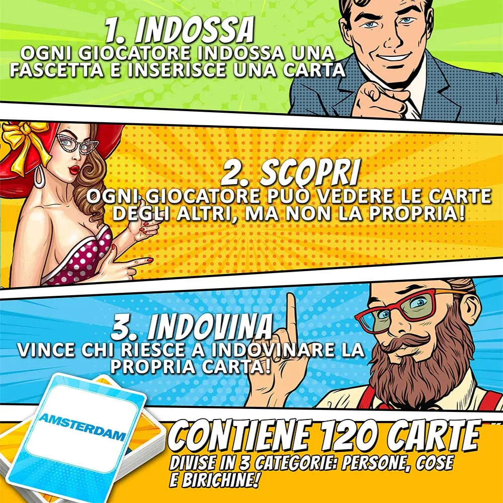 Magma Games Che Cavolo Sono? party game 120 carte