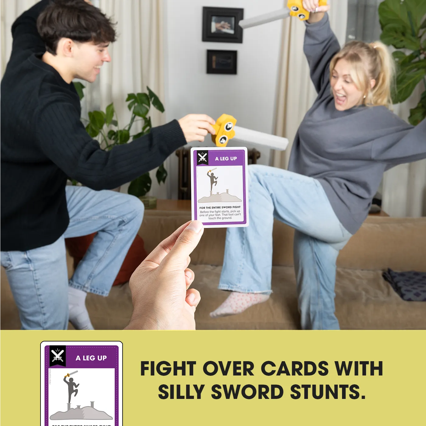 Exploding Kittens Fake Swords gioco carte duello inglese