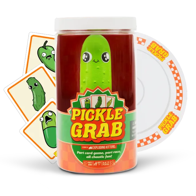 Exploding Kittens Pickle Grab gioco di carte riflessi