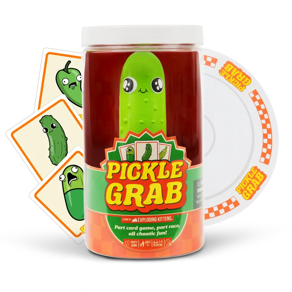 Exploding Kittens Pickle Grab gioco di carte riflessi