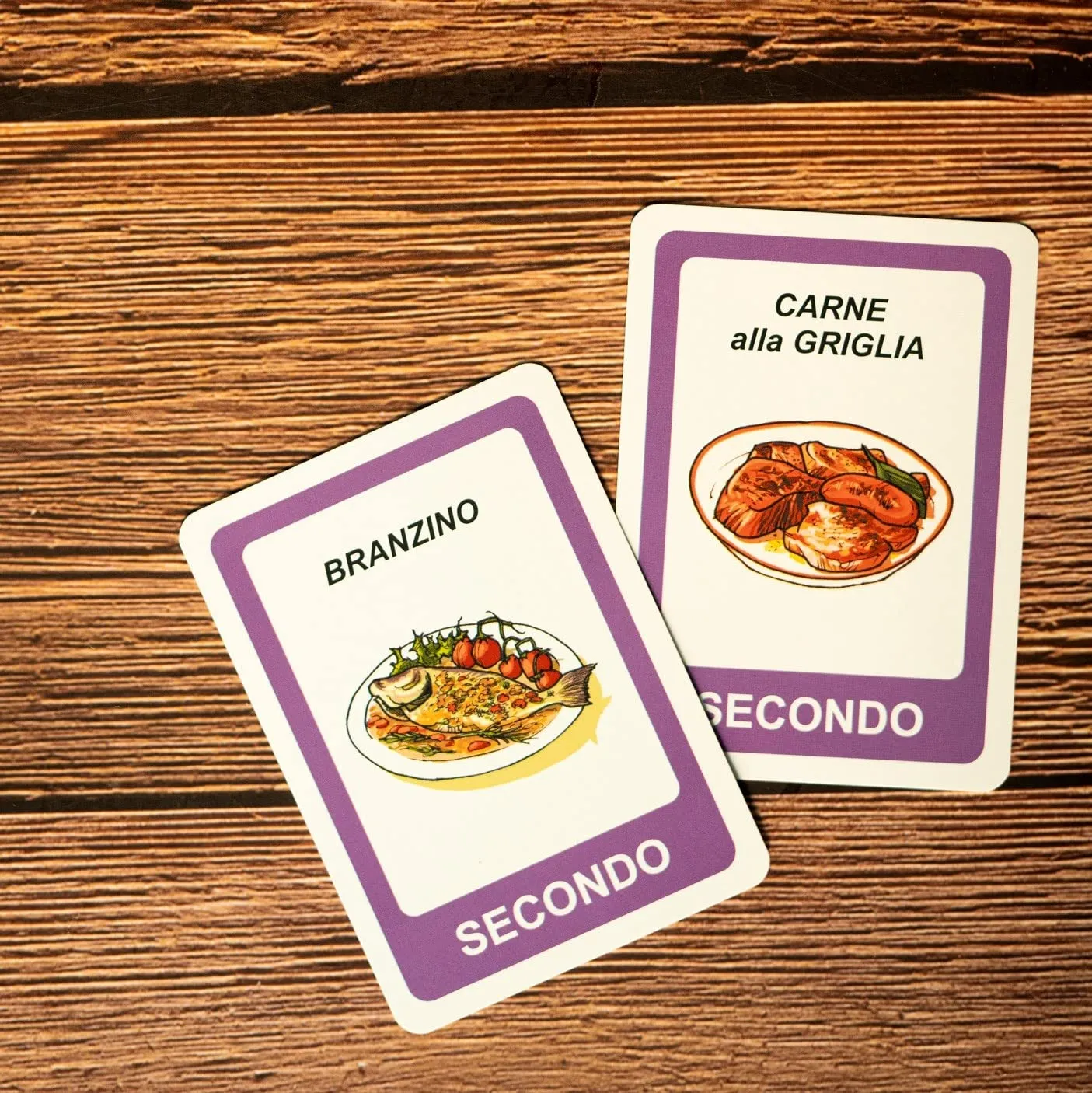 Dal Negro Chef Piatti Italiani gioco carte 110 carte 6+