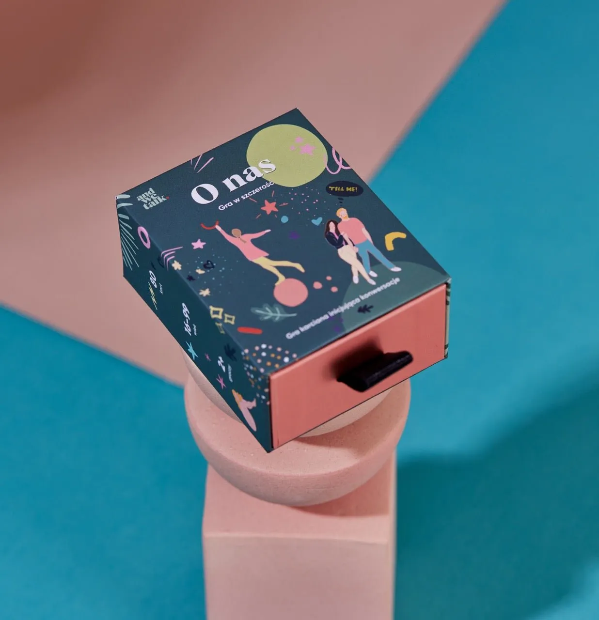 körvonal O nas set gioco di carte polacco famiglia