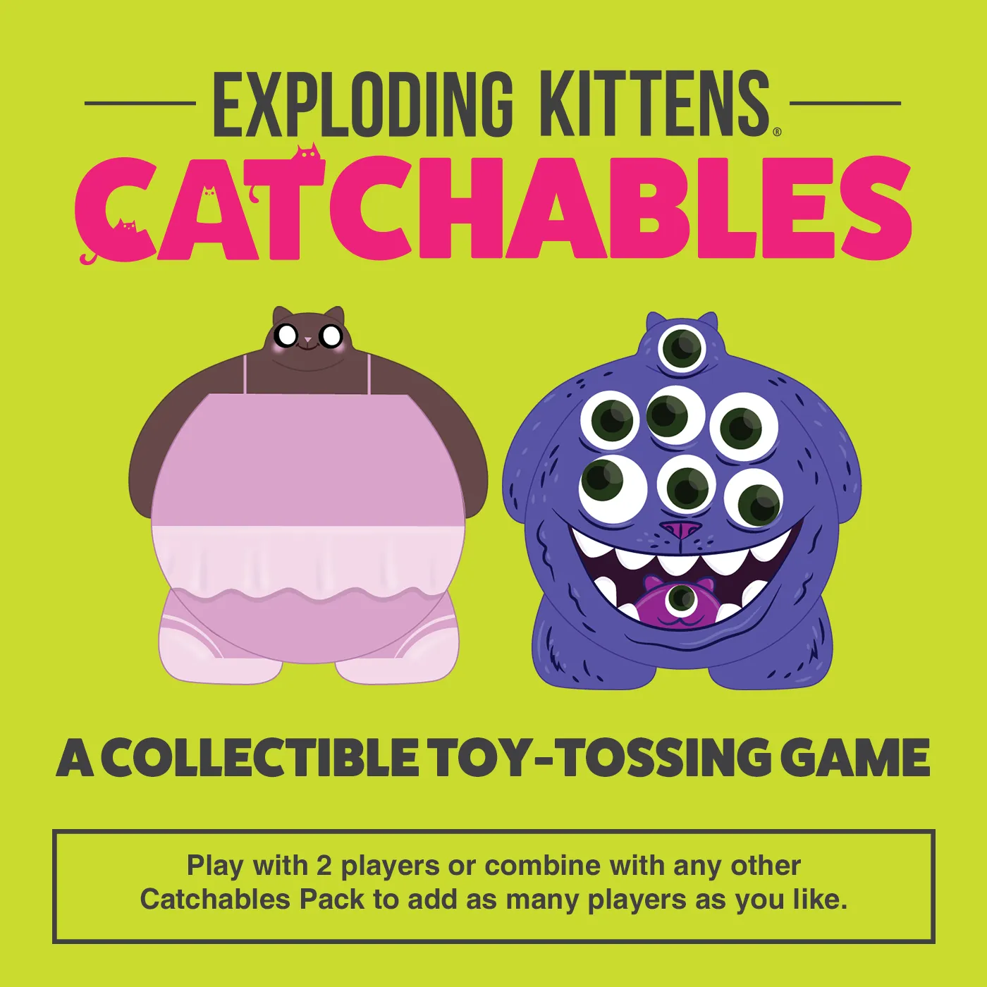 Exploding Kittens Catchables #3 gioco abilità Caterina Catastrophe 2 pack