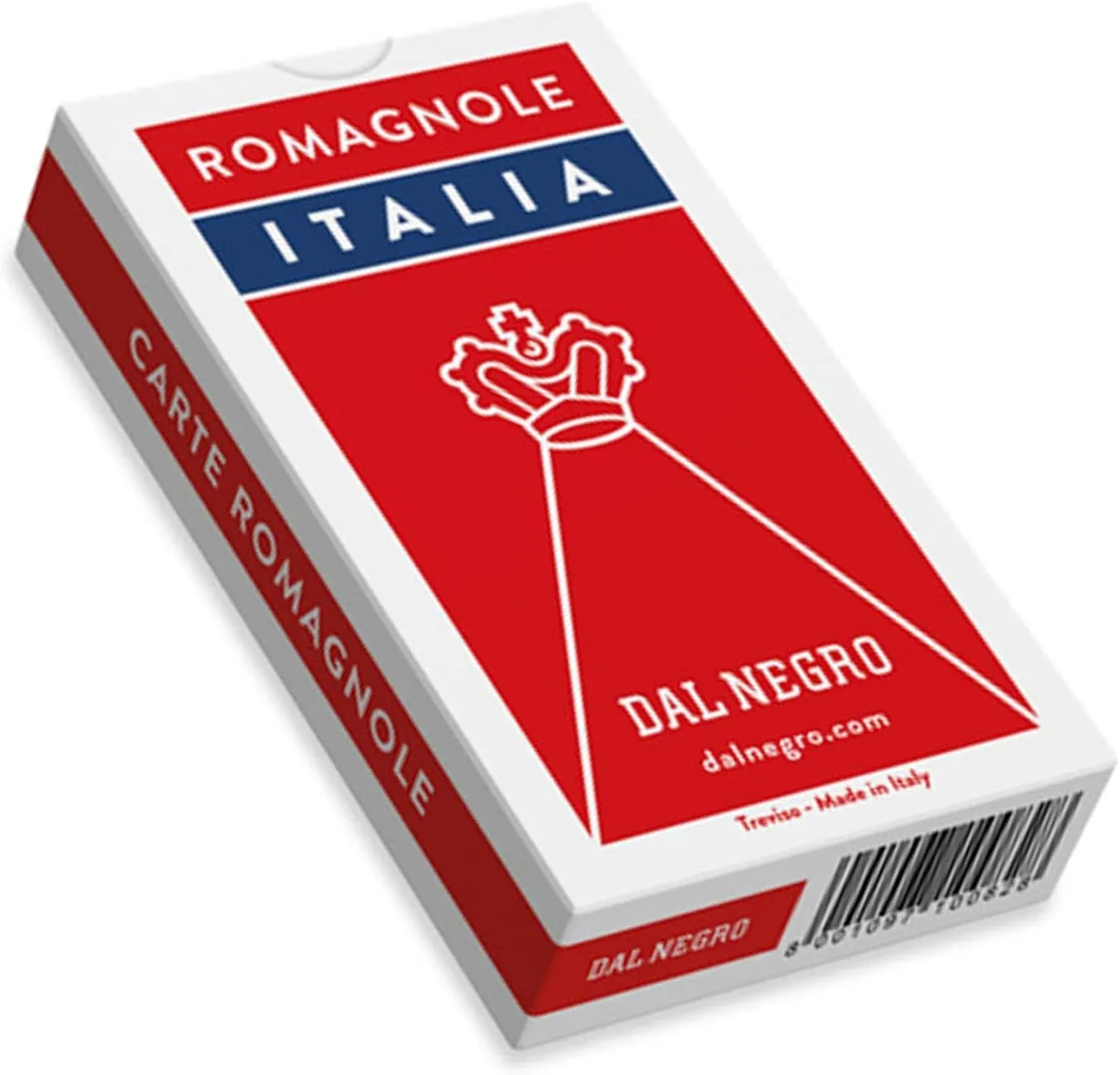 Dal Negro Romagnole Italia mazzo 40 carte 51x91 mm per scopa