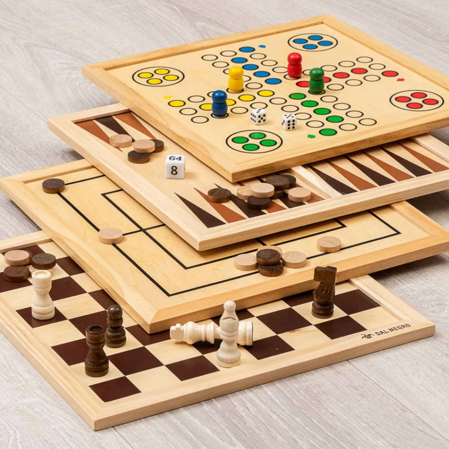 Dal Negro Top Games 36 giochi da tavolo scatola classici