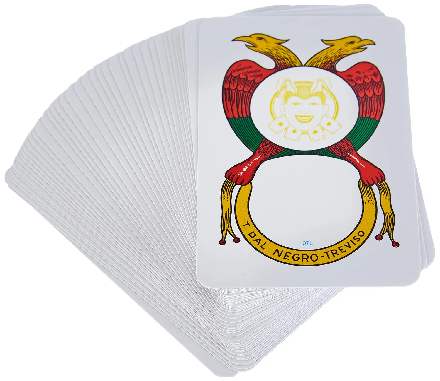 Dal Negro Napoletane 10071 Carte da Gioco 40 Carte Astuccio Rosso