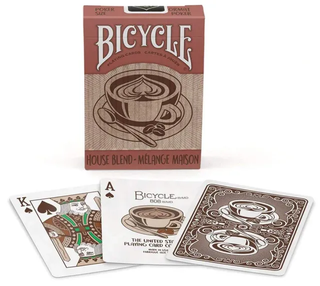 Bicycle Blend mazzo carte da poker caffè