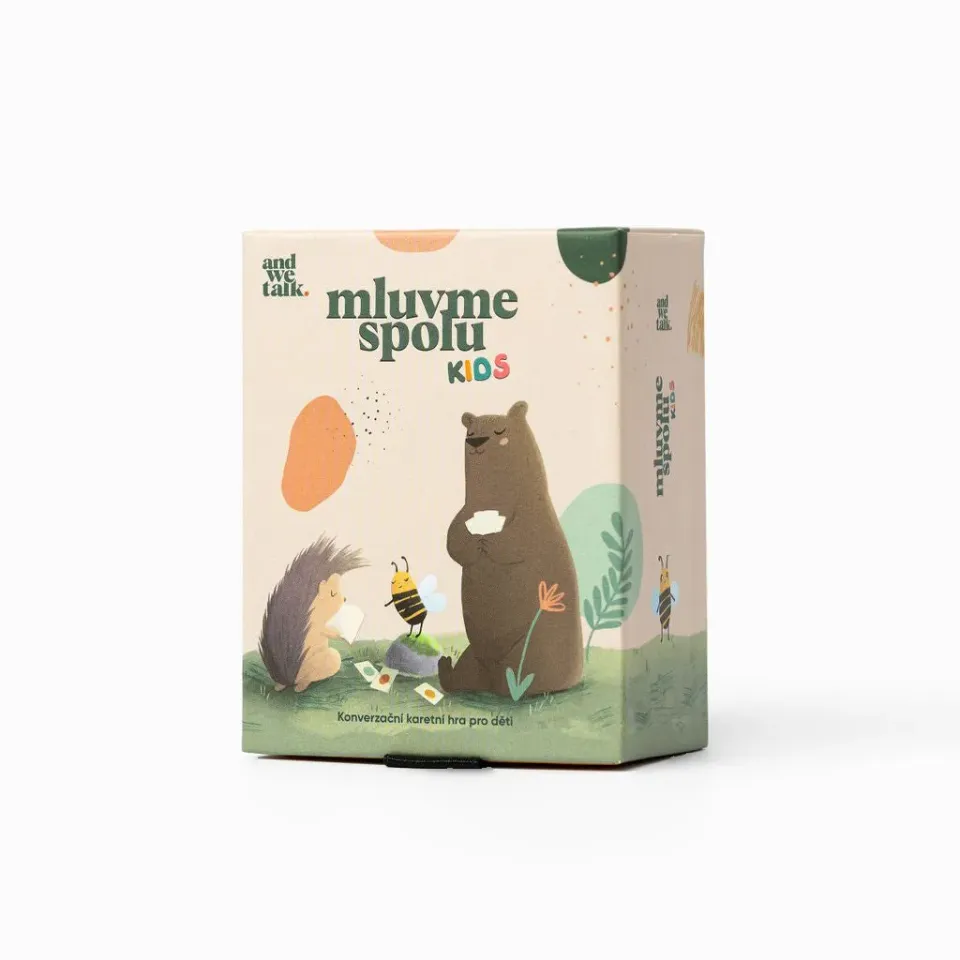 körvonal Mluvme Spolu Kids gioco di carte ceco bambini