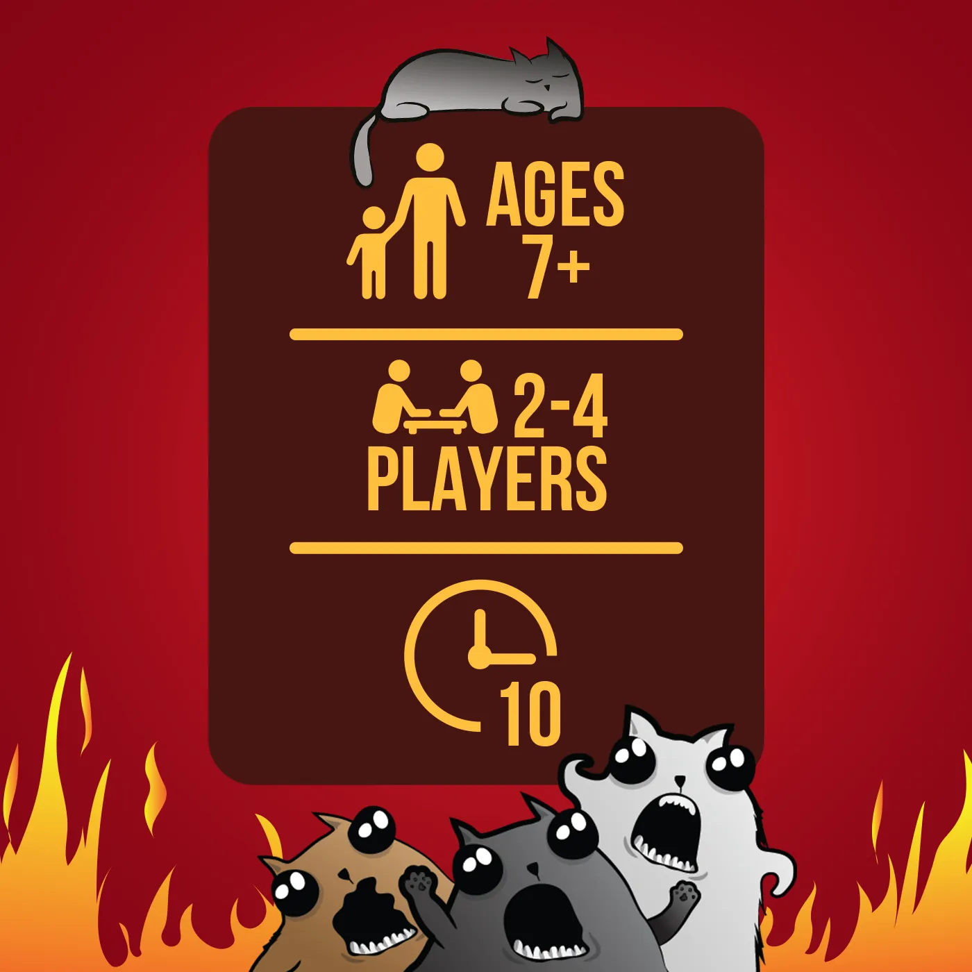 Exploding Kittens Original Grab Game gioco carte viaggio