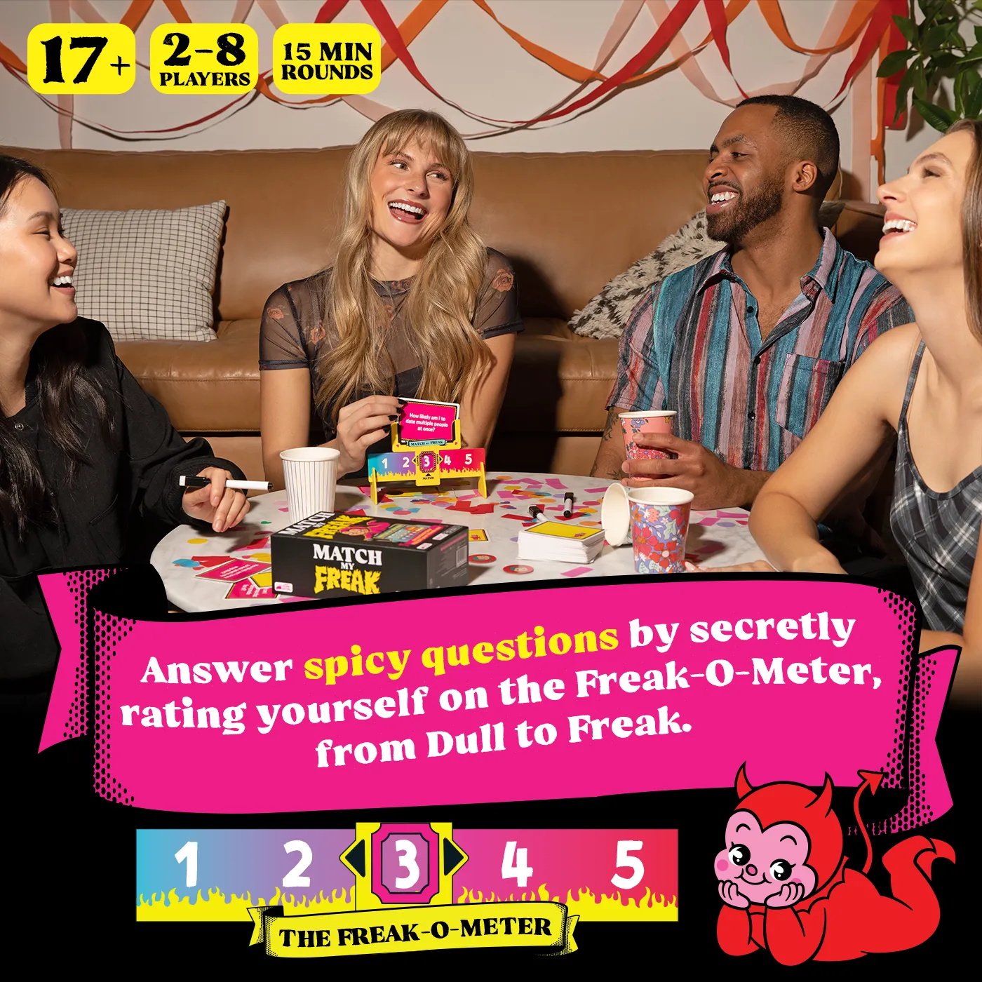 Exploding Kittens Match My Freak gioco party per adulti