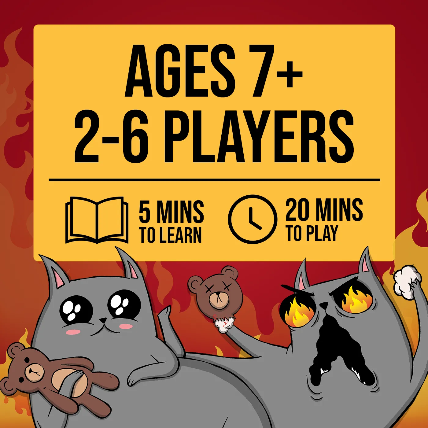 Exploding Kittens Super Fan Edition gioco da tavolo strategico