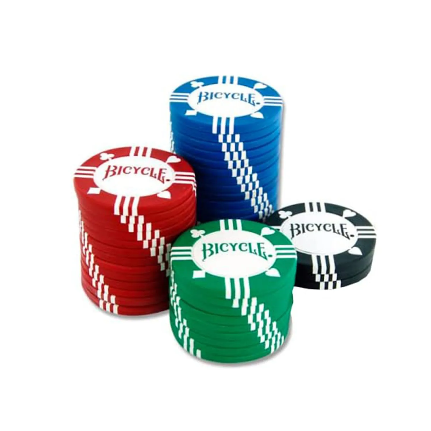 Bicycle Fiches Poker in Argilla 100 Pezzi da 8 g Casino